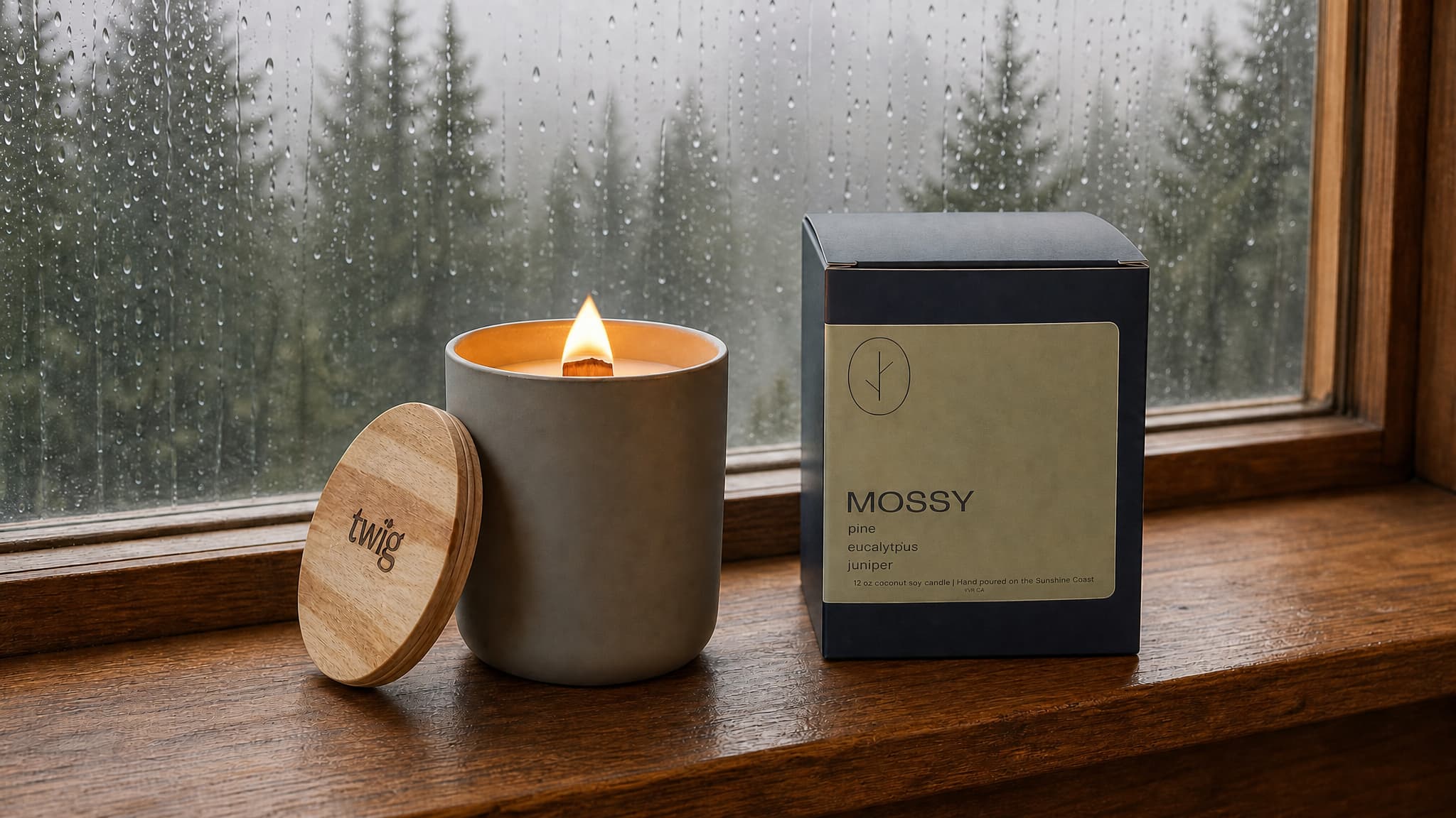 Twig Fragrance Co. | Artisan Wood Wick Candles | BC Canada