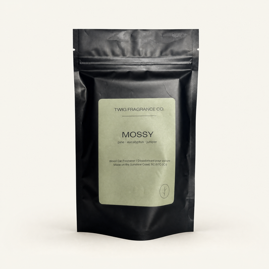Mossy — Wood Car Air Freshener