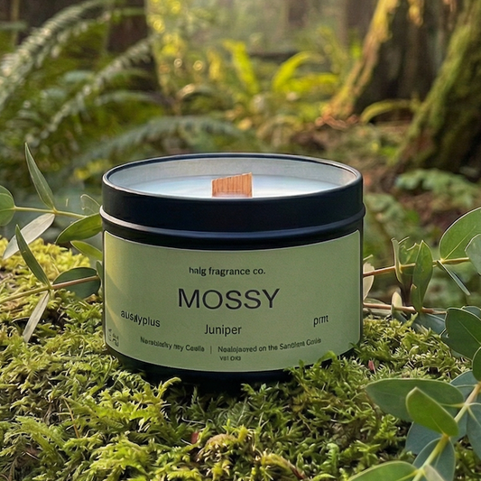 Mossy - Wood Wick Candle | 6 oz