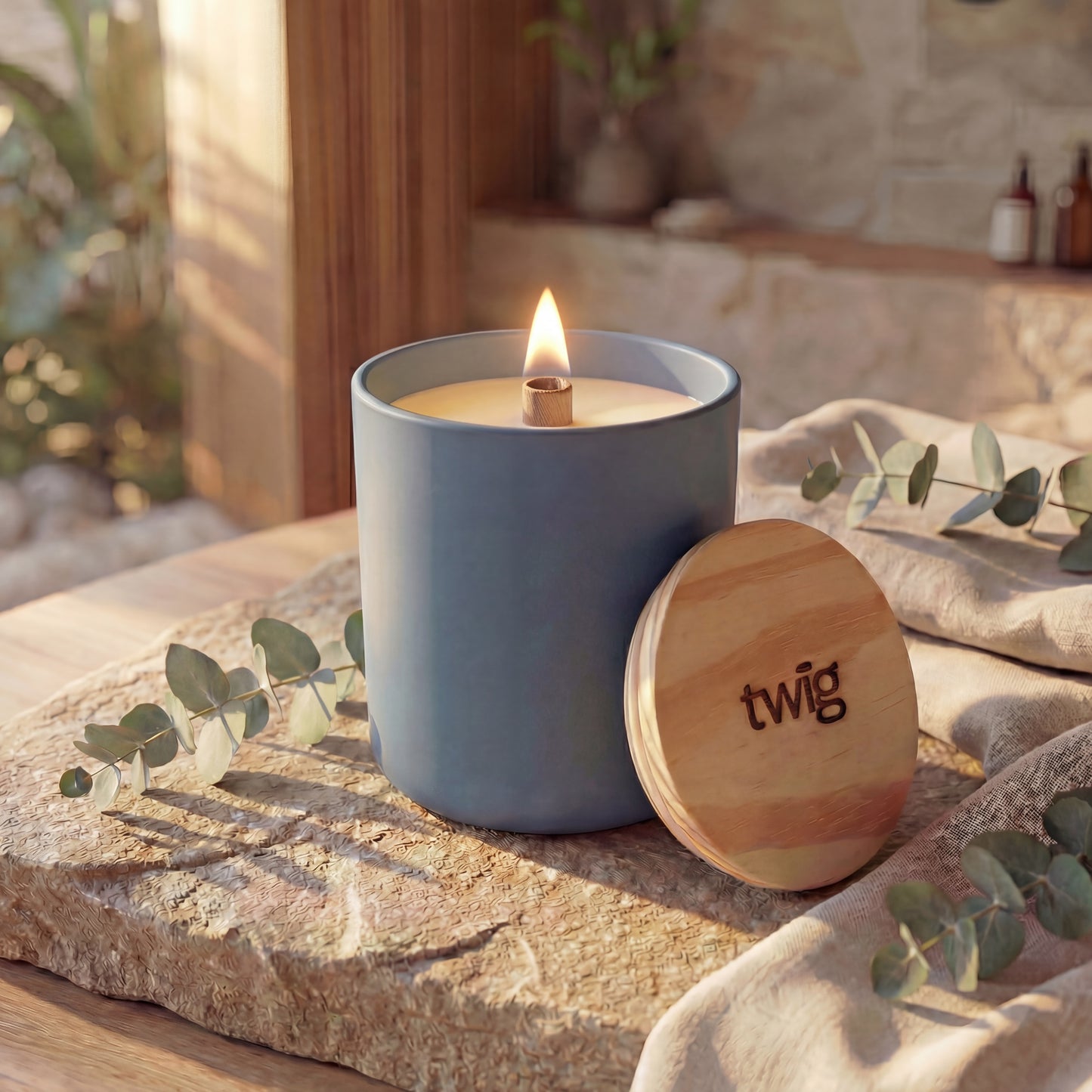 Serenity - Wood Wick Candle | 12 oz